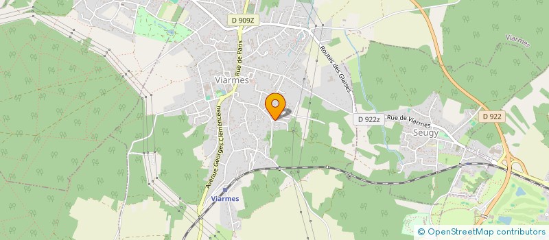 localisation de l'entreprise RYEV GROUP  VIARMES