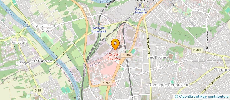 localisation de l'entreprise RYFEDOM  CONFLANS-SAINTE-HONORINE