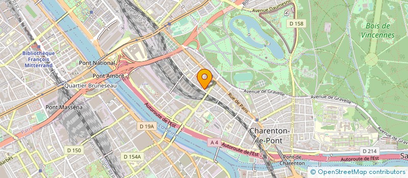 localisation de l'entreprise RYGAL  CHARENTON-LE-PONT