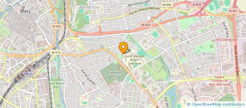 localisation de l'entreprise RYJKAZ  METZ