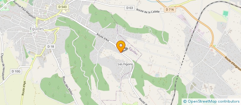 localisation de l'entreprise RYJO PATRIMOINE  EGUILLES