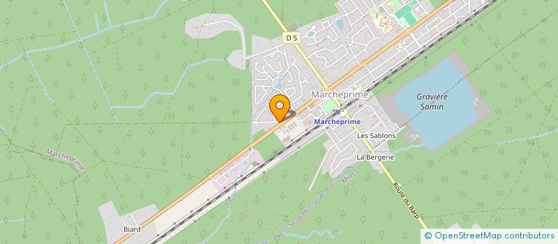 localisation de l'entreprise RYKO IMMO  MARCHEPRIME