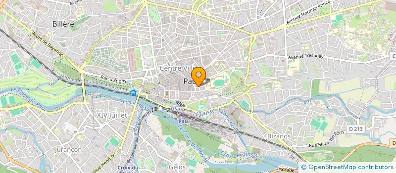 localisation de l'entreprise RYLS à PAU