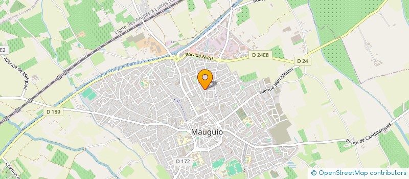 localisation de l'entreprise RYM DECORATION  MAUGUIO