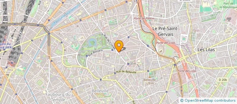 localisation de l'entreprise RYM EXPRESS  PARIS