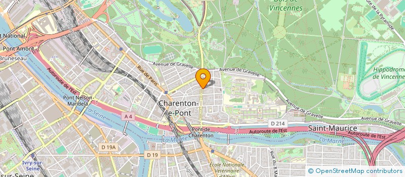 localisation de l'entreprise RYM PRESSING à SAINT-MAURICE