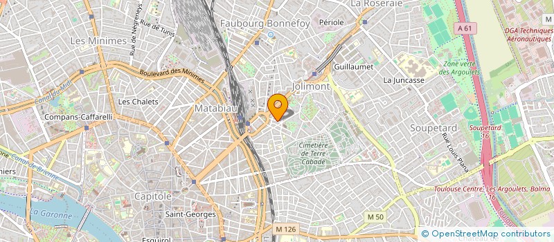 localisation de l'entreprise RYM SECURITE à TOULOUSE