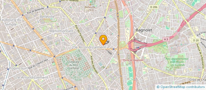 localisation de l'entreprise RYMY  PARIS