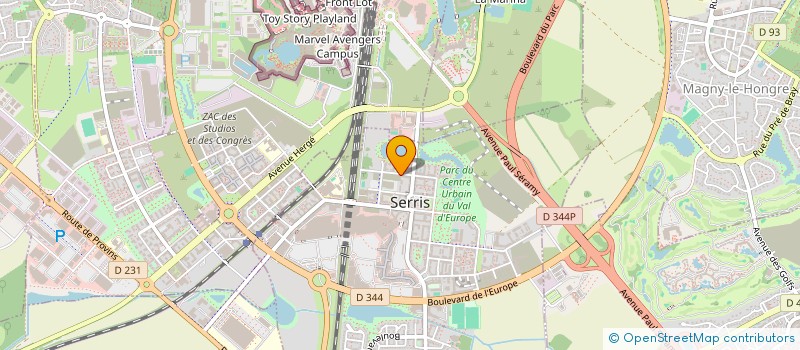 localisation de l'entreprise RYN IMMO  SERRIS