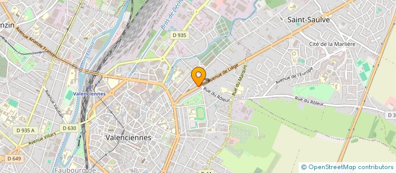 localisation de l'entreprise RYNABRIEL à VALENCIENNES