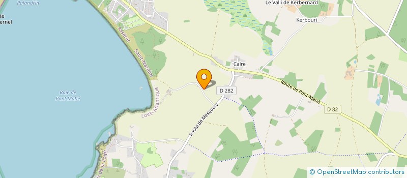 localisation de l'entreprise RYNCHOPS  ASSERAC