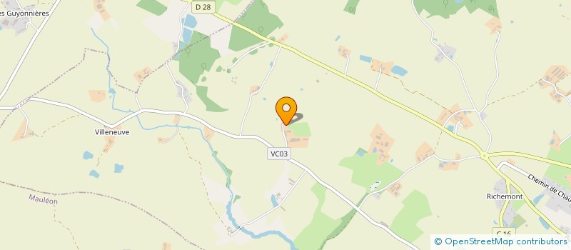 localisation de l'entreprise RYNDA  NUEIL-LES-AUBIERS