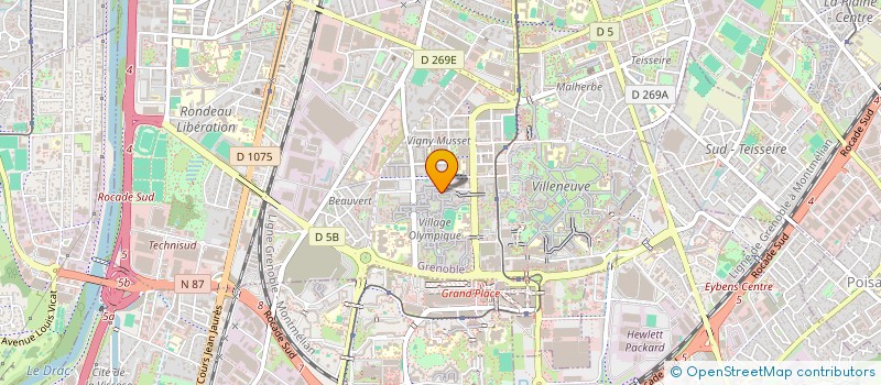 localisation de l'entreprise RYNESSAM TRADING SARL à GRENOBLE