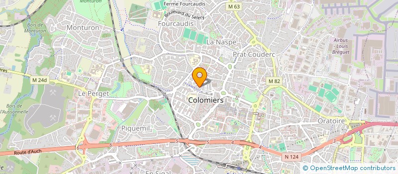 localisation de l'entreprise RYNETTA EURL à COLOMIERS