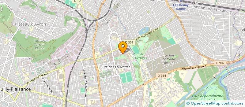 localisation de l'entreprise RYNO à NEUILLY-SUR-MARNE