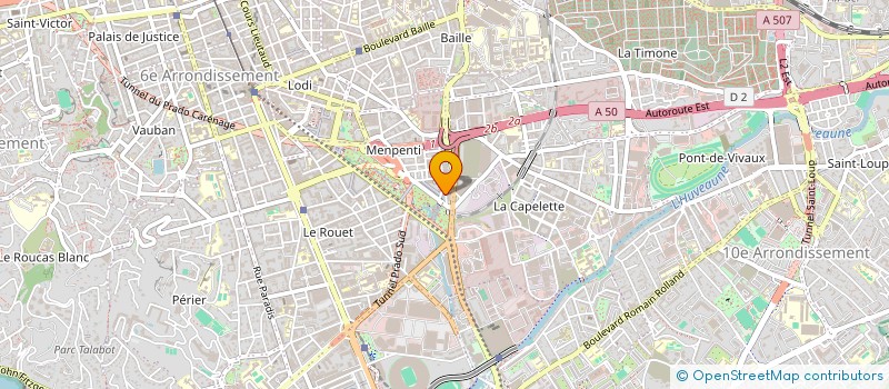 localisation de l'entreprise RYO à MARSEILLE