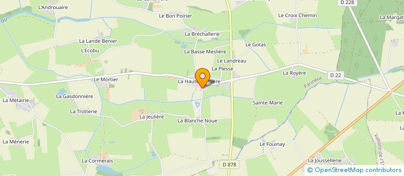 localisation de l'entreprise RYO GROUPE  PANNECE