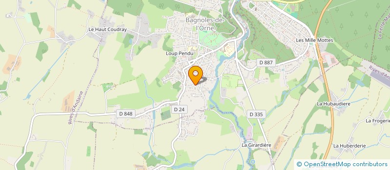 localisation de l'entreprise RYOKO CONSULTING à BAGNOLES-DE-L'ORNE-NORMANDIE