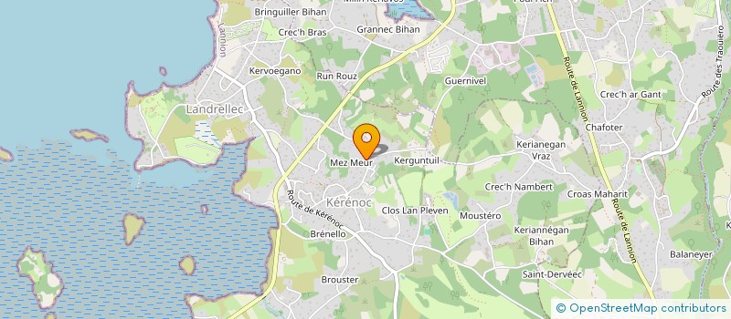 localisation de l'entreprise RYPE  PAIMPOL