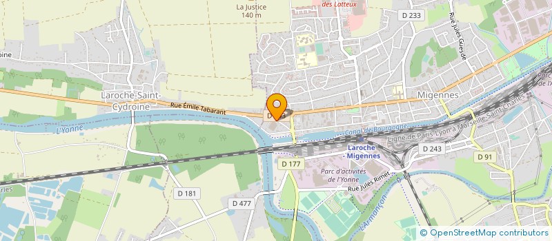 localisation de l'entreprise RYS AGENCEMENT à MIGENNES