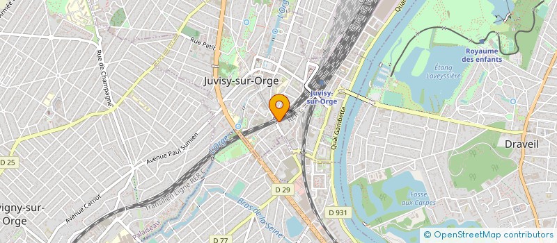 localisation de l'entreprise RYS BATI à JUVISY-SUR-ORGE