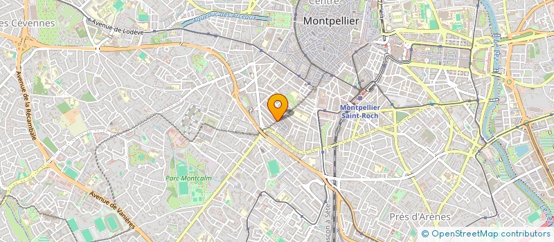 localisation de l'entreprise RYSAP à MONTPELLIER