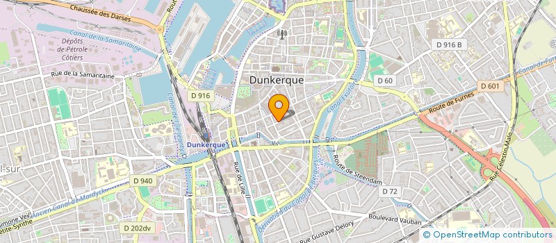 localisation de l'entreprise RYSEM à DUNKERQUE