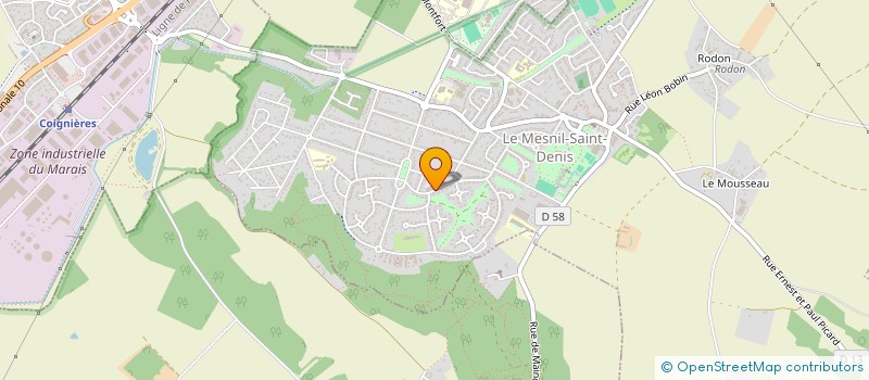 localisation de l'entreprise RYSKO à LE MESNIL-SAINT-DENIS