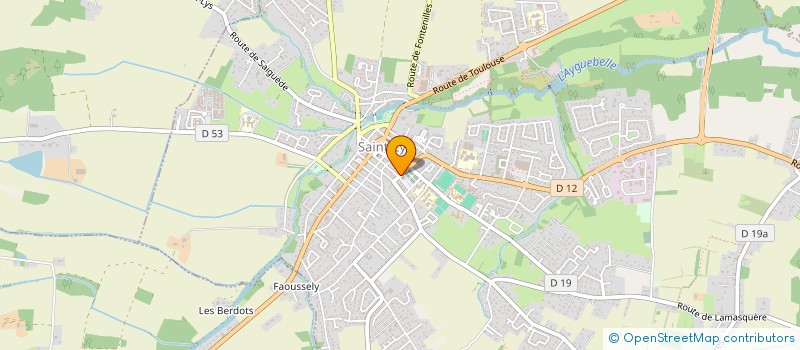 localisation de l'entreprise RYTELY  ST LYS