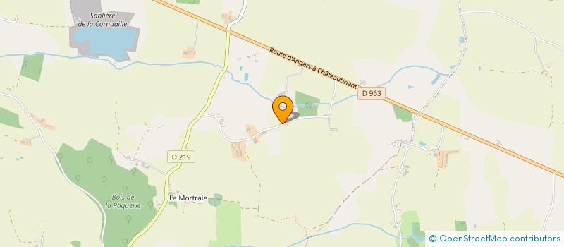 localisation de l'entreprise RYTHM'EQUILIBRE  BECON-LES-GRANITS