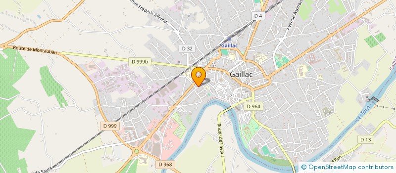 localisation de l'entreprise RYTHM N BOUGE  GAILLAC