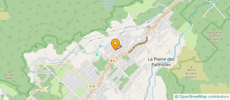 localisation de l'entreprise RYTHM'N COUNTRY BOOTS  LA PLAINE-DES-PALMISTES