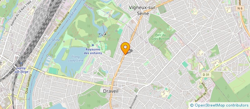 localisation de l'entreprise RYTHM'N MUSIQUE à DRAVEIL