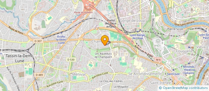 localisation de l'entreprise RYTHME à LYON