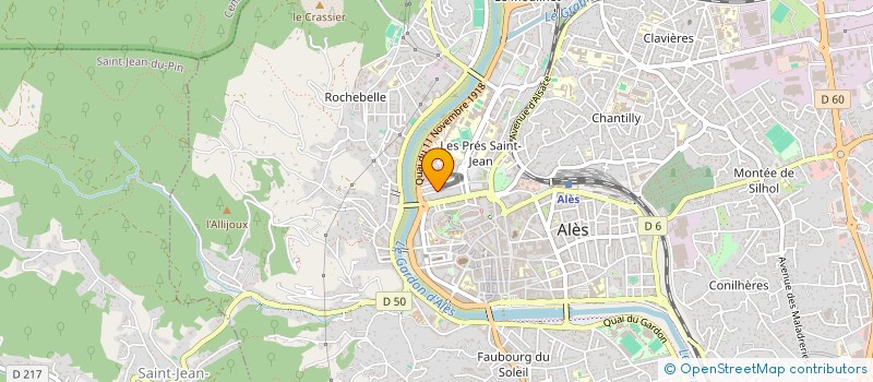 localisation de l'entreprise RYTHME  ALES