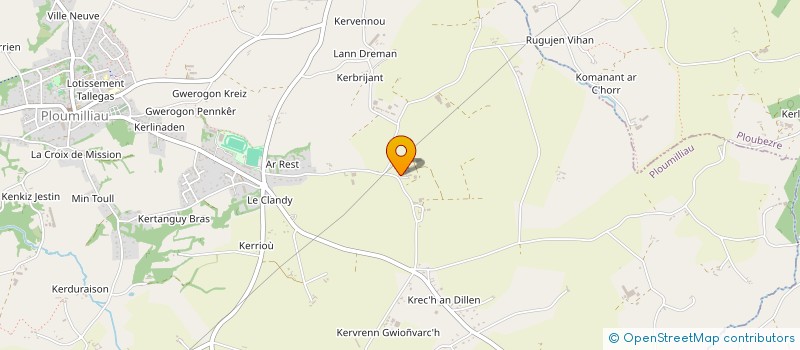 localisation de l'entreprise RYTHME AND BLOUSES  LANNION