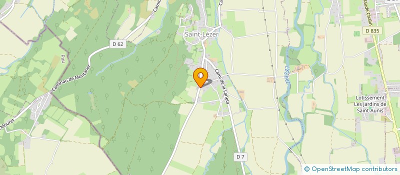 localisation de l'entreprise RYTHME ET MOUVEMENT  SAINT-LEZER