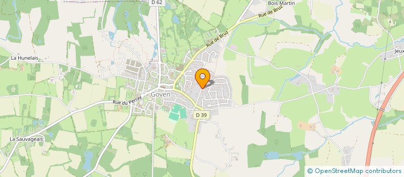 localisation de l'entreprise RYTHME ET POESIE  GOVEN