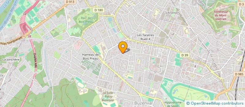 localisation de l'entreprise RYTHME & MOUVEMENT à RUEIL-MALMAISON