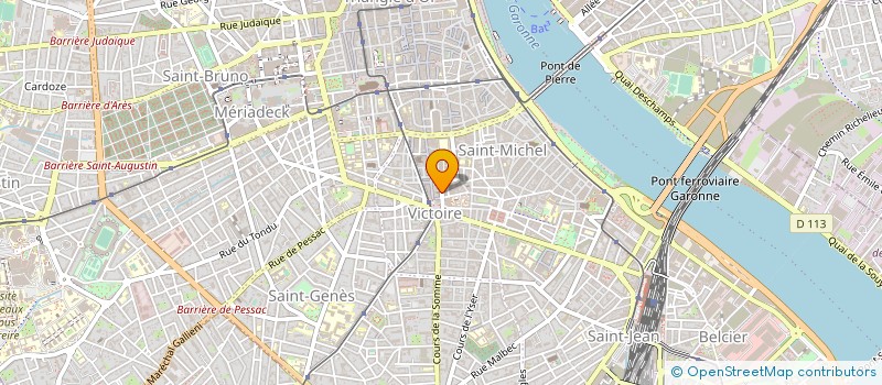 localisation de l'entreprise RYTHMES ET CIE  BORDEAUX