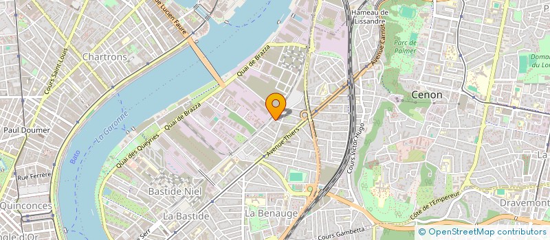 localisation de l'entreprise RYTHMES ET DECIBELS  BORDEAUX