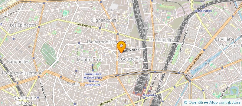 localisation de l'entreprise RYTHMES ET MUSIQUES à PARIS