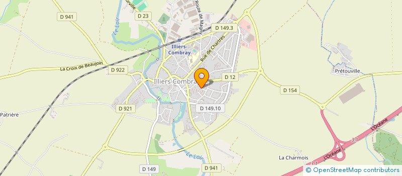 localisation de l'entreprise RYTHMIC CLUB D'ILLIERS COMBRAY à ILLIERS-COMBRAY