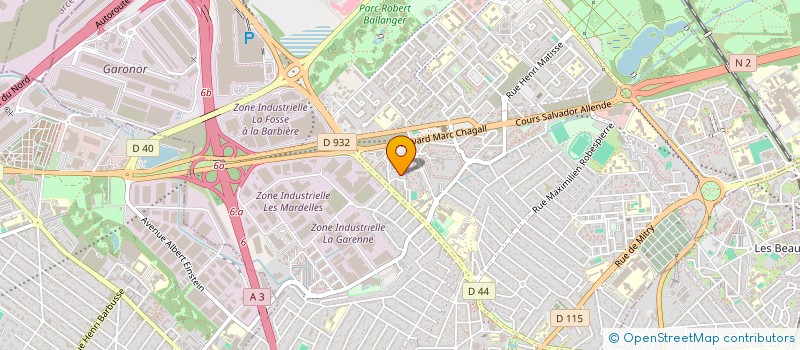 localisation de l'entreprise RYTMOSPHERE à AULNAY-SOUS-BOIS