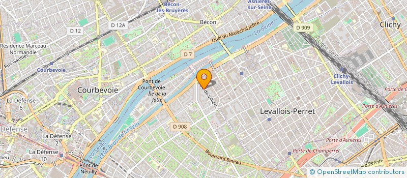 localisation de l'entreprise RYVOL HOLDING à NEUILLY-SUR-SEINE