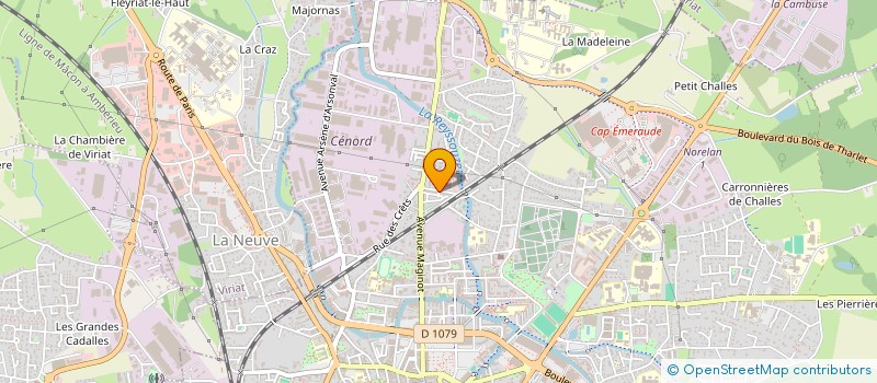 localisation de l'entreprise RYX CONSULTING à BOURG-EN-BRESSE