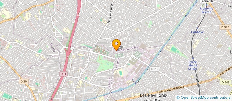 localisation de l'entreprise RYYA à AULNAY-SOUS-BOIS