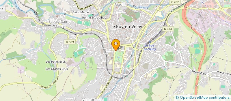 localisation de l'entreprise RZ EVENTS à BRIVES-CHARENSAC