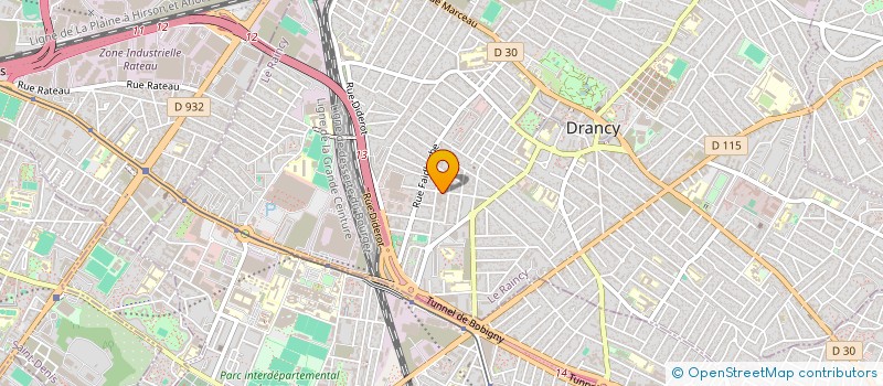 localisation de l'entreprise RZ GROUP à DRANCY