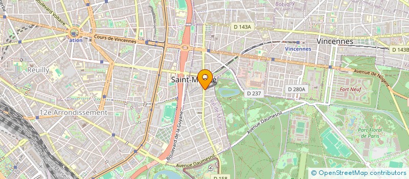 localisation de l'entreprise RZC à SAINT-MANDE